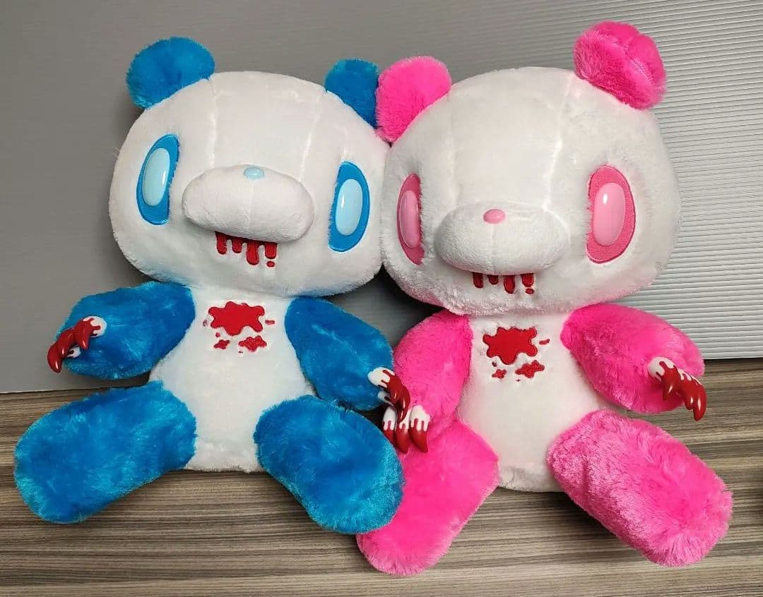 チャックスgp XL座　パンダトーングルーミーぬいぐるみ ２個セット