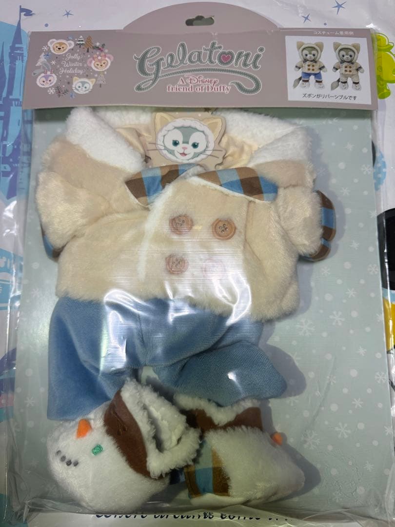 ディズニー　ダッフィー、シェリーメイ、ジェラトーニ、ステラルーコスチュームセット