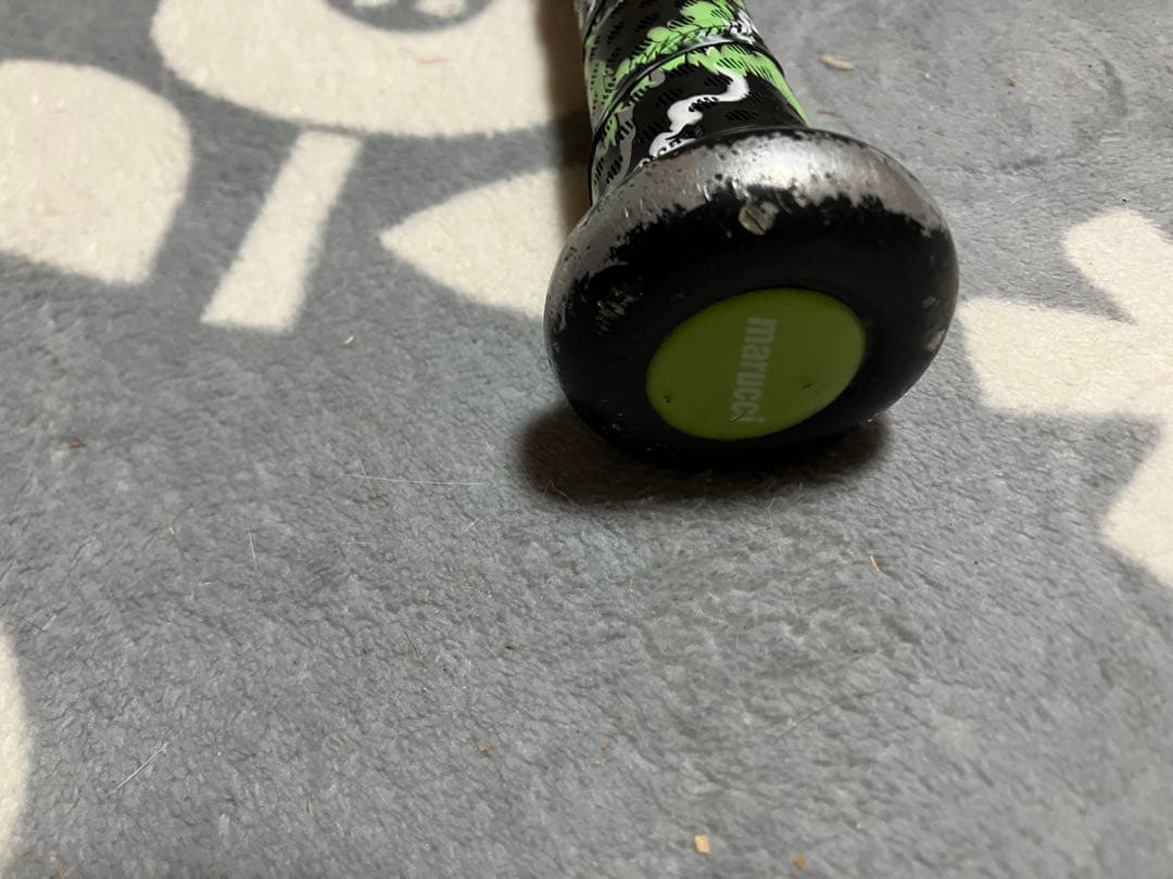 ワニクラッシャー軟式バット 84cm 一部破損　ケース付き