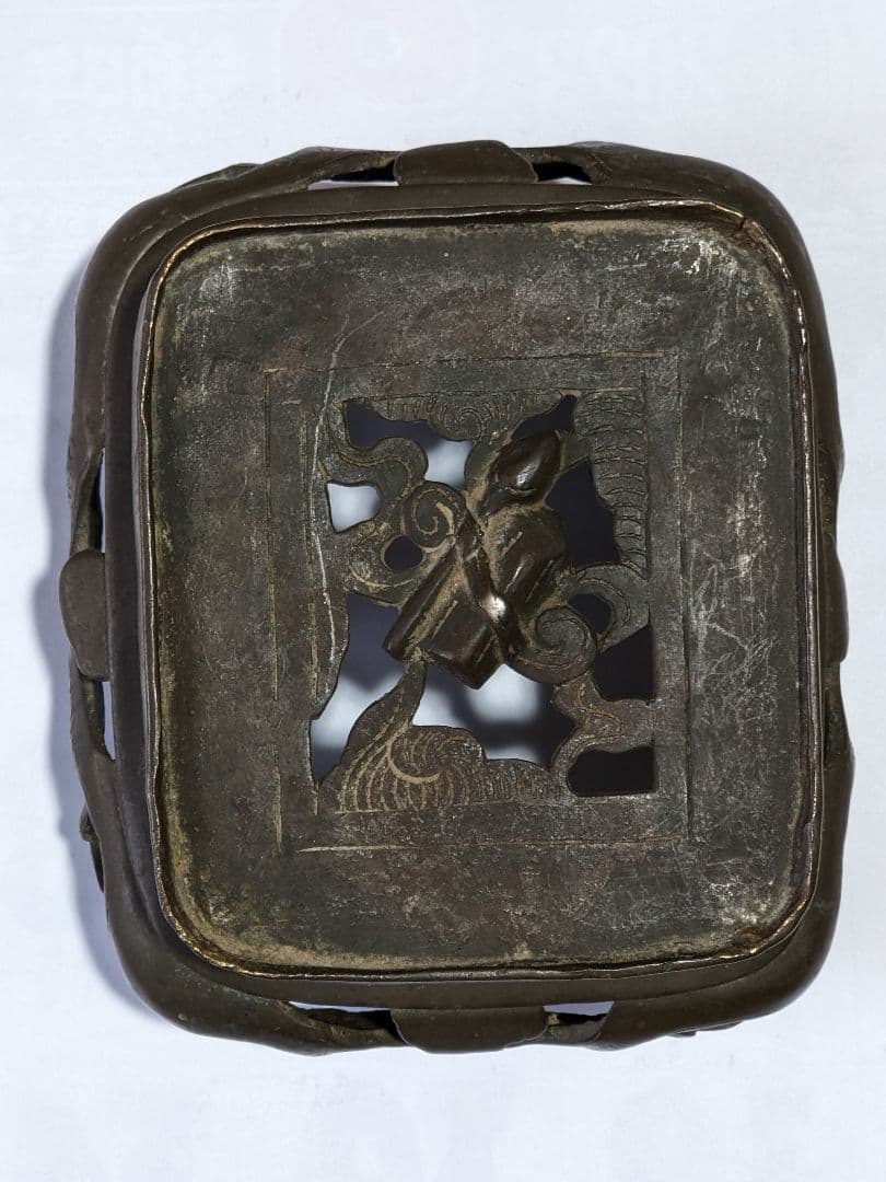 ⭐珍物！ 中国清時代 墨置台 文房四宝 古玩 古美術 書道具 骨董品 レア物