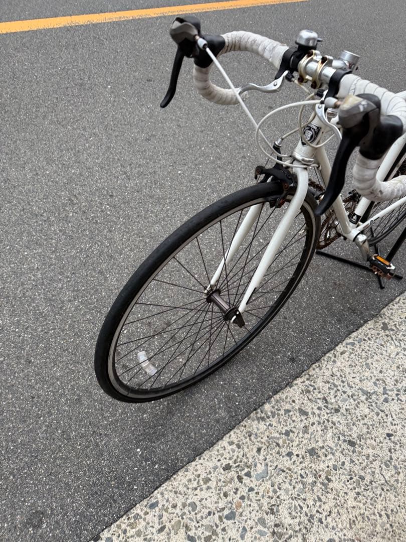 89 自転車 大阪市 【引取り限定】 ロードバイク 変速付き