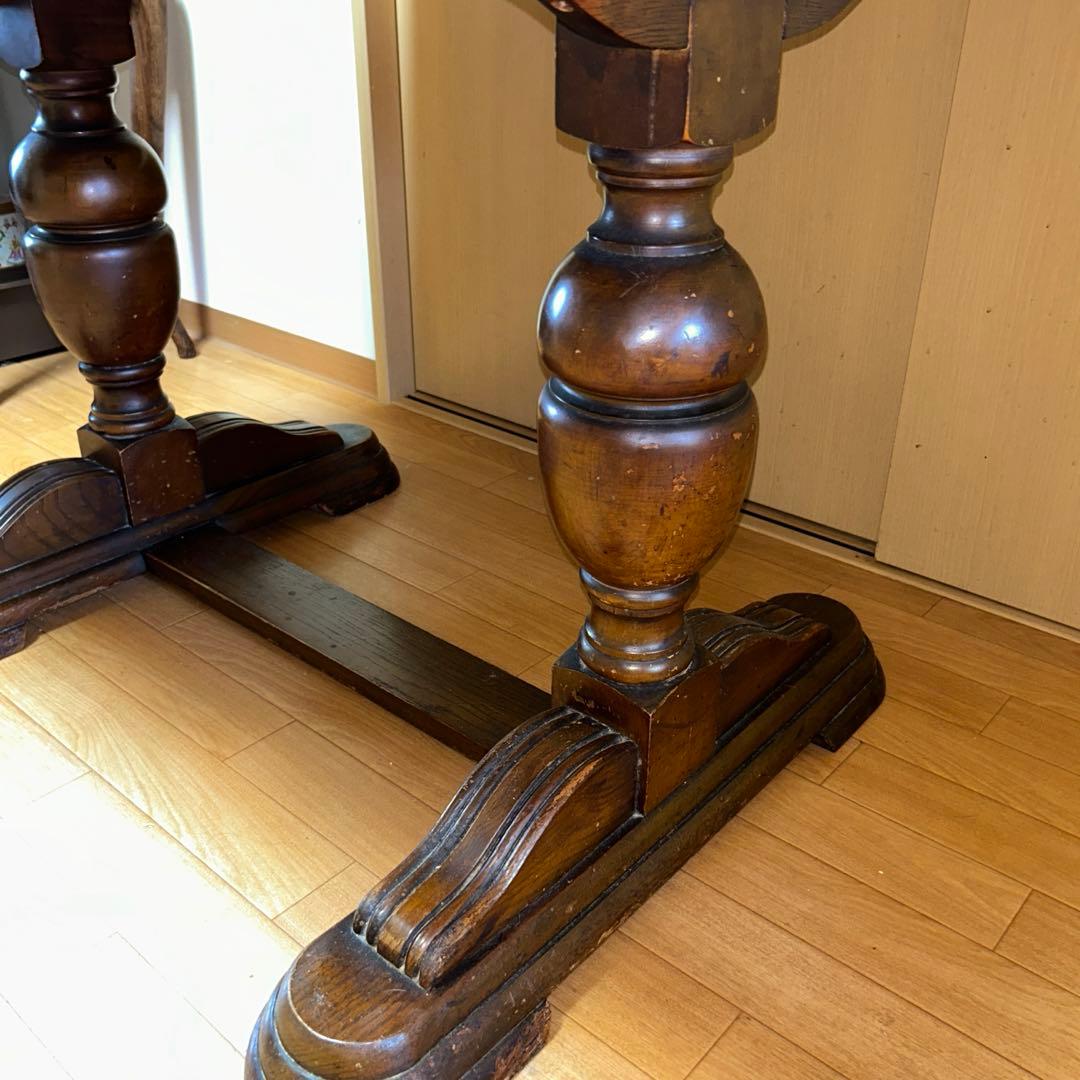 ドローリーフテーブル　アンティーク　イギリス