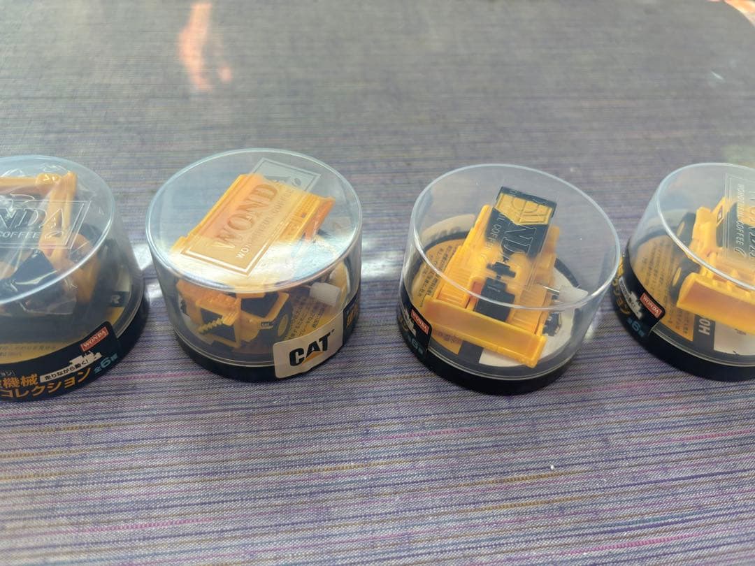 CAT ミニカー 6個セット　ワンダ　おまけ　非売品