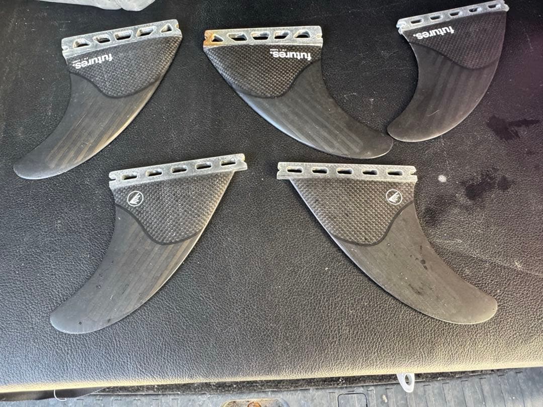 ファイヤーワイヤー　futures サーフボードフィン 5枚セット　Lサイズ