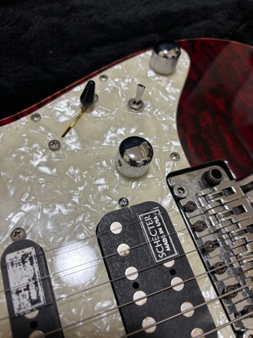 シェクター　ギター　EX-V-CTM-FRT