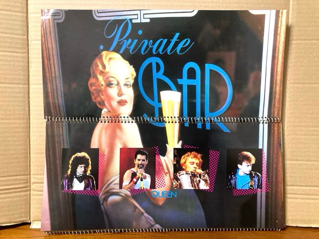 1984 カレンダー wea-way ヴァンヘイレン QUEEN AC/DC