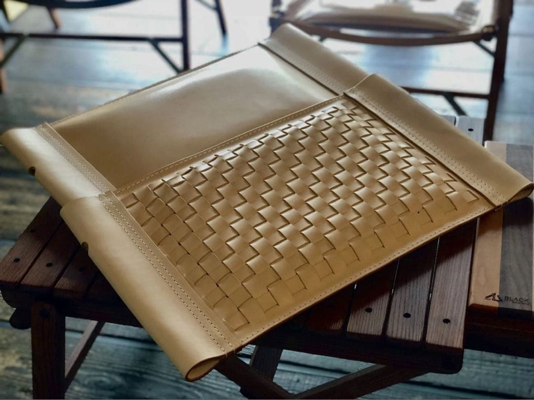 ピノワークス　レザーメッシュクッションジャケット(カーミットレギュラー)