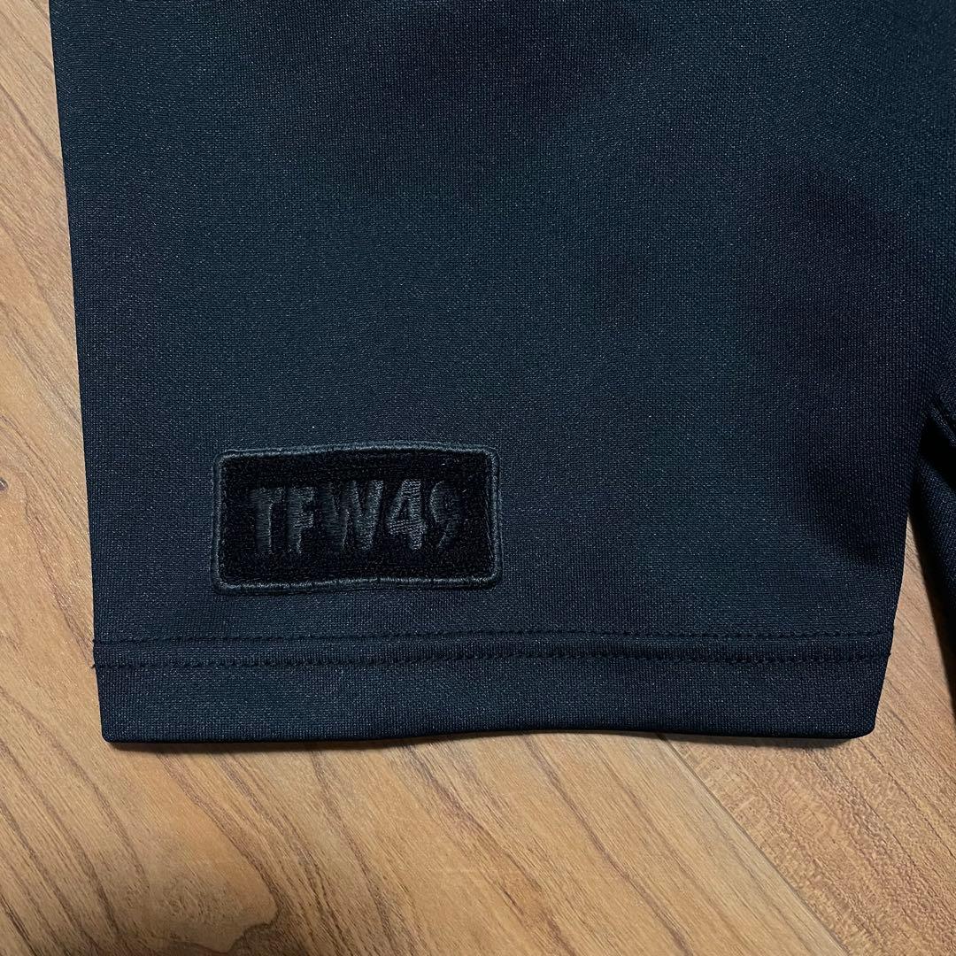 TFW49 モックネック　Tシャツ ブラック　4 junhashimoto