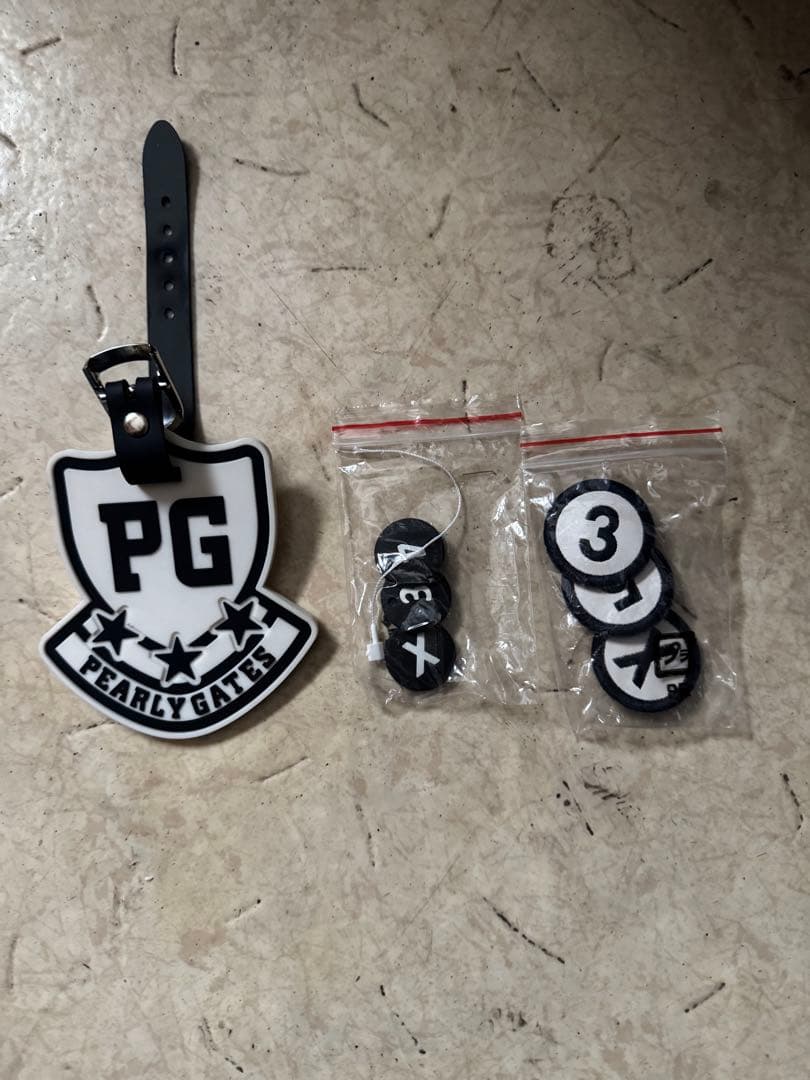 PEARLY GATES キャディバッグ ヘッドカバーフルセット