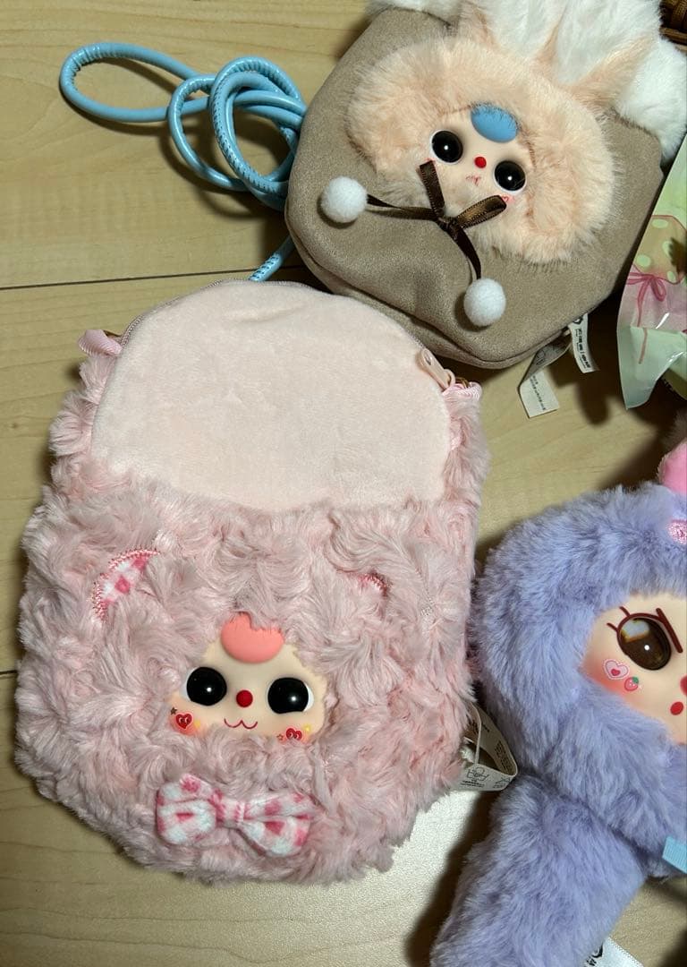 BabyThree ベイビースリー リラ Billy 三小毛ぬいぐるみキーホルダ