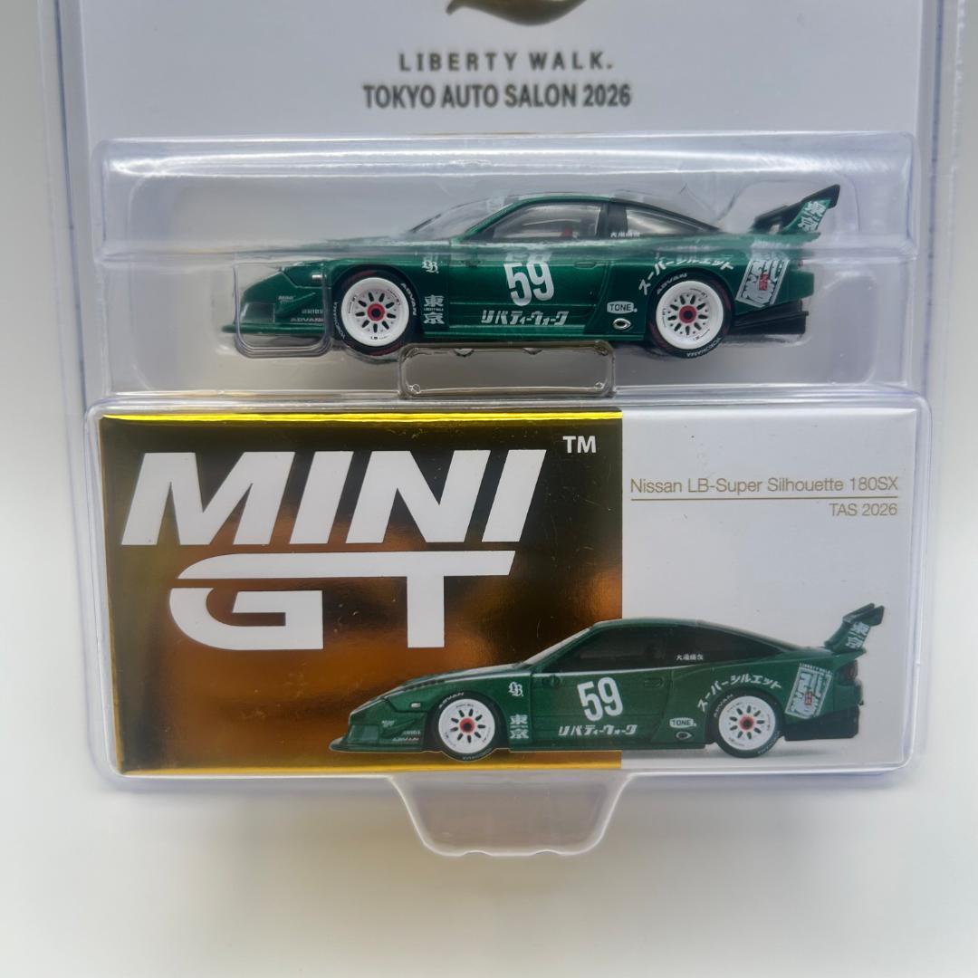 6セットLibertyWalk MINIGT 日産 180sx 東京オートサロン