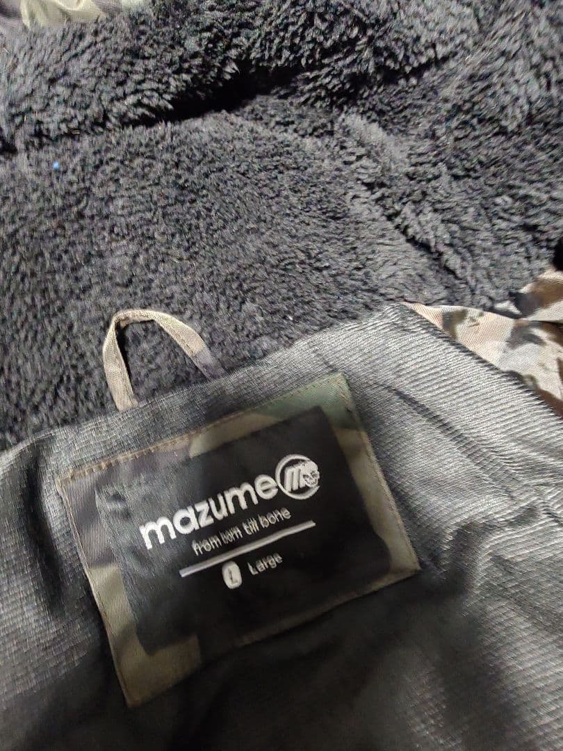 【新品未使用】MAZUME　フィッシングスーツ　迷彩柄　Lサイズ　タグ付き