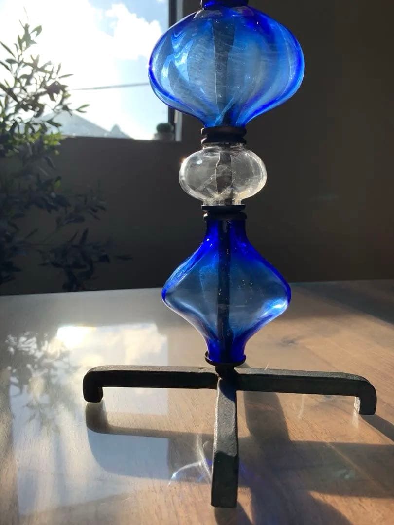 エリックホグラン　キャンドルホルダー　4連 大型　十字脚　北欧ビンテージ