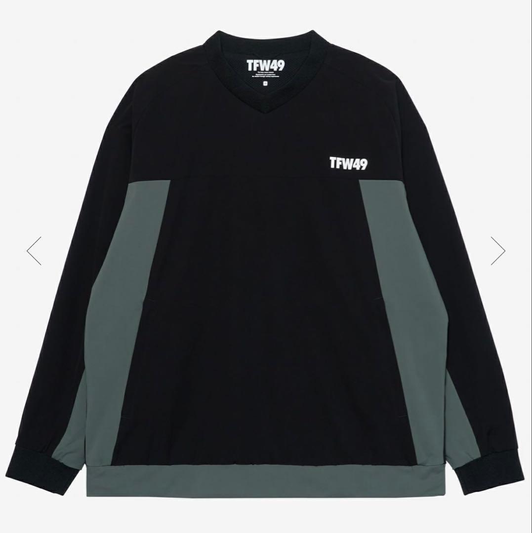 メンズウェア TFW49 SIDE PANEL SHELL PULLOVER XL BLACK