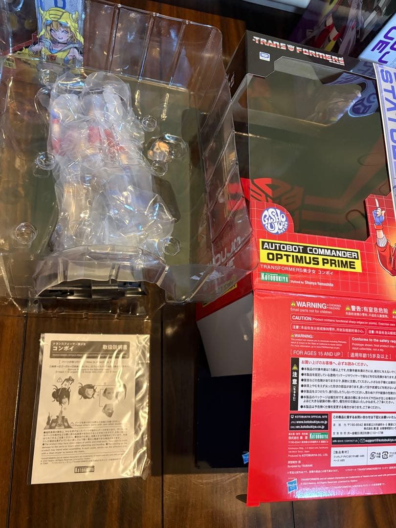 【中古】TRANSFORMERS美少女コンボイ1/7 フィギュア