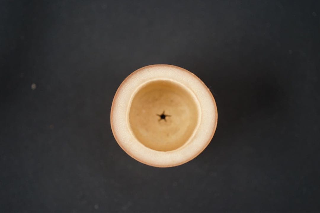 竹蓋置 一双 柳生の里竹使用 「大徳寺 柳生紹尚 書付」 共箱 紙箱 茶道具