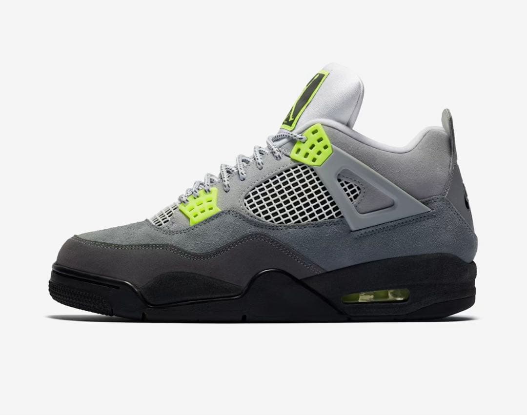 シューズ(男性用) NIKE AIR JORDAN 4 RETRO SE '95 NEON