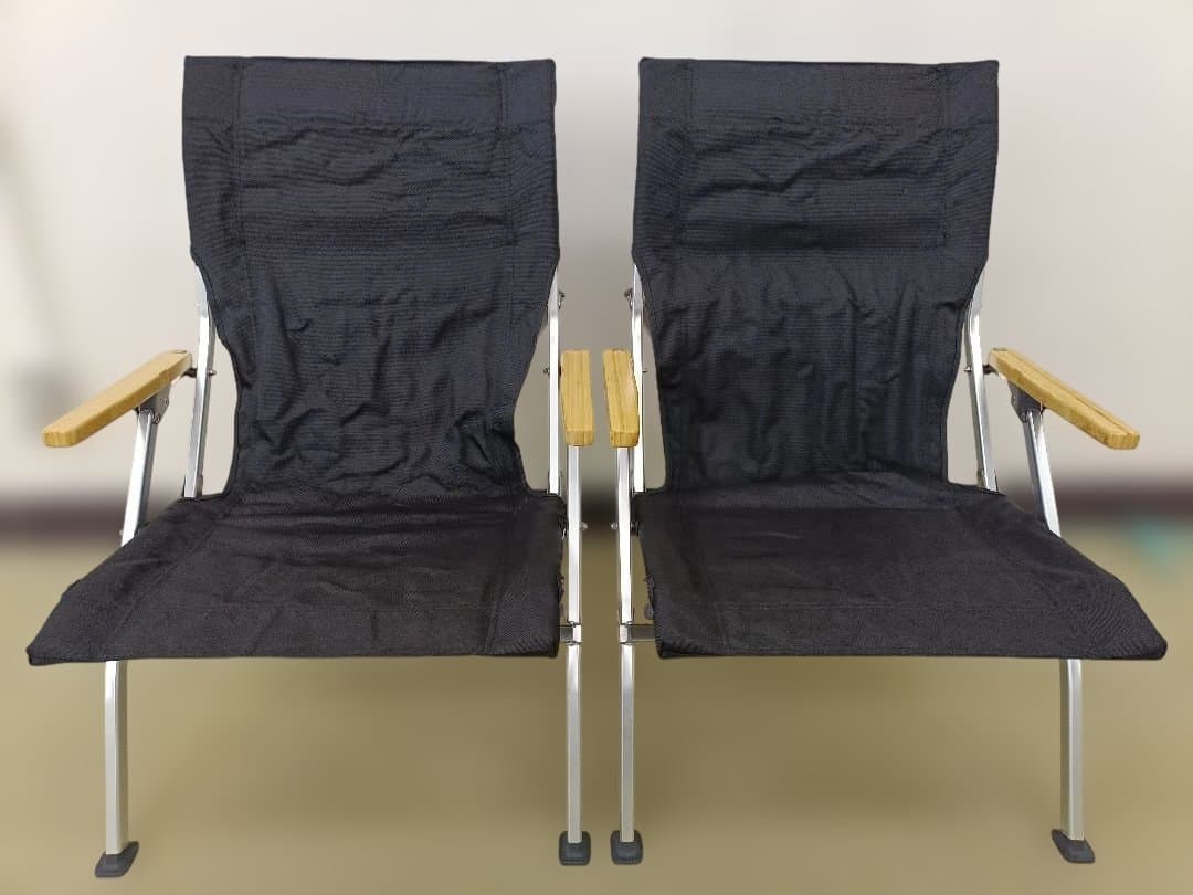 超美品　 peak　スノーピーク　ローチェア30 黒　コーデュラ