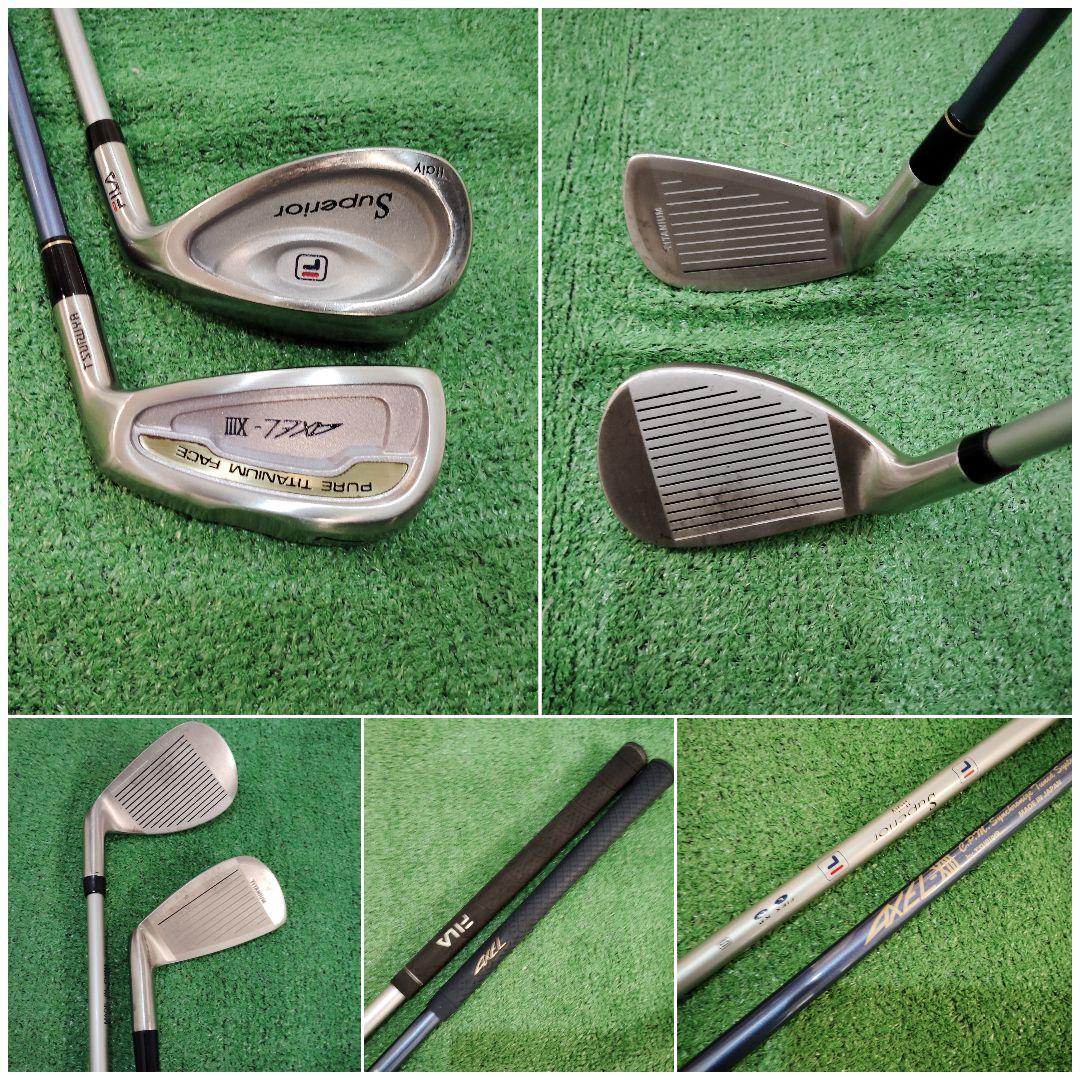 中古レディース/5本/つるやゴルフ他　レディースゴルフ初心者セット/クラブケース