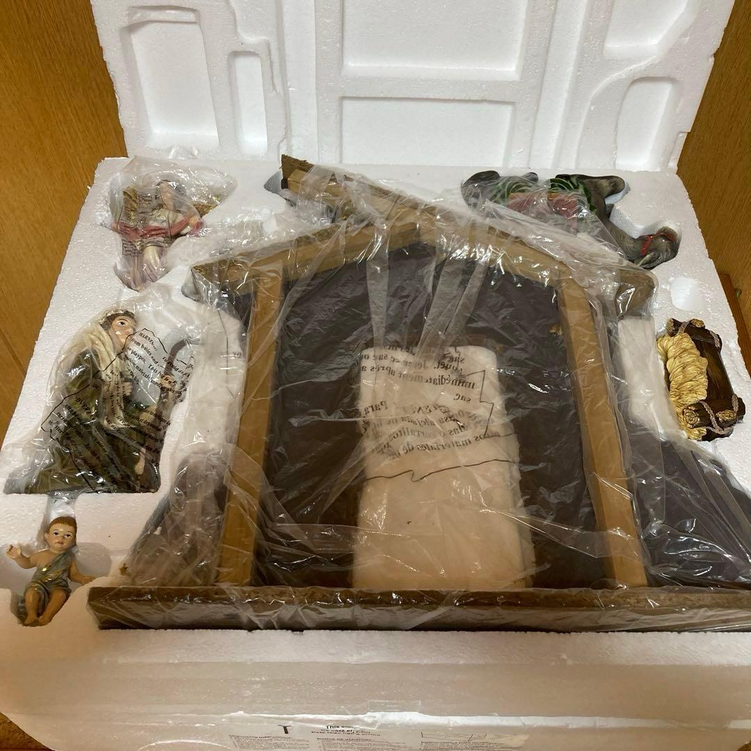 キリスト誕生　スノーマン　オブジェ　カークランド