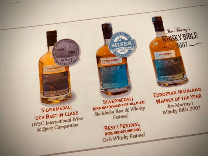 MACKMYRA スウェーデン製シングルモルトウィスキー