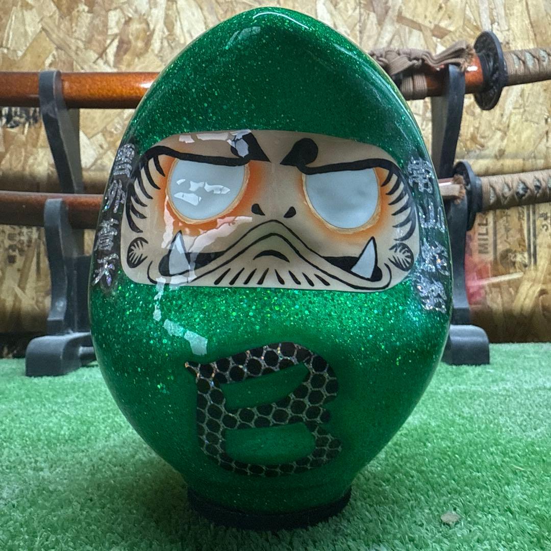 達磨 【世界に一つ】カスタムだるま 干支だるま(巳年)