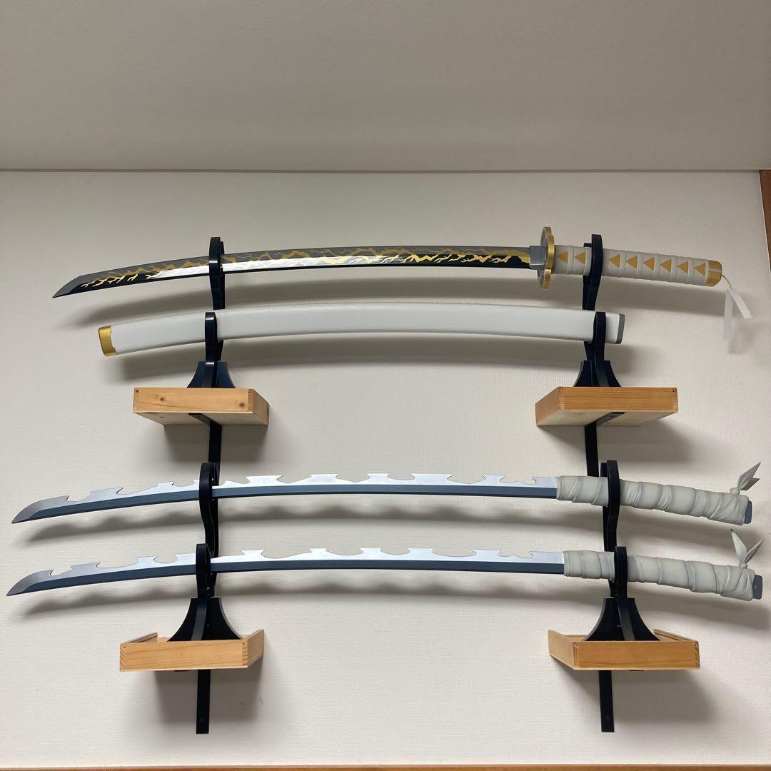 PROPLICA 日輪刀 煉獄 炭治郎 善逸 伊之助 4本セット 鬼滅の刃