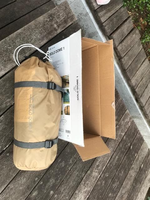 【新品・未使用】バンドック ソロドーム１ BDK-08B　ベージュ