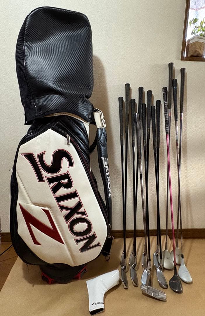 Srixon Zシリーズ キャディバッグ　ゴルフクラブセット