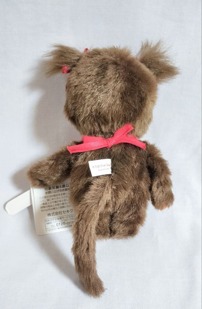 【希少】モンチッチ 女の子S ウィンク ツインテール セキグチ ベビチッチ レア