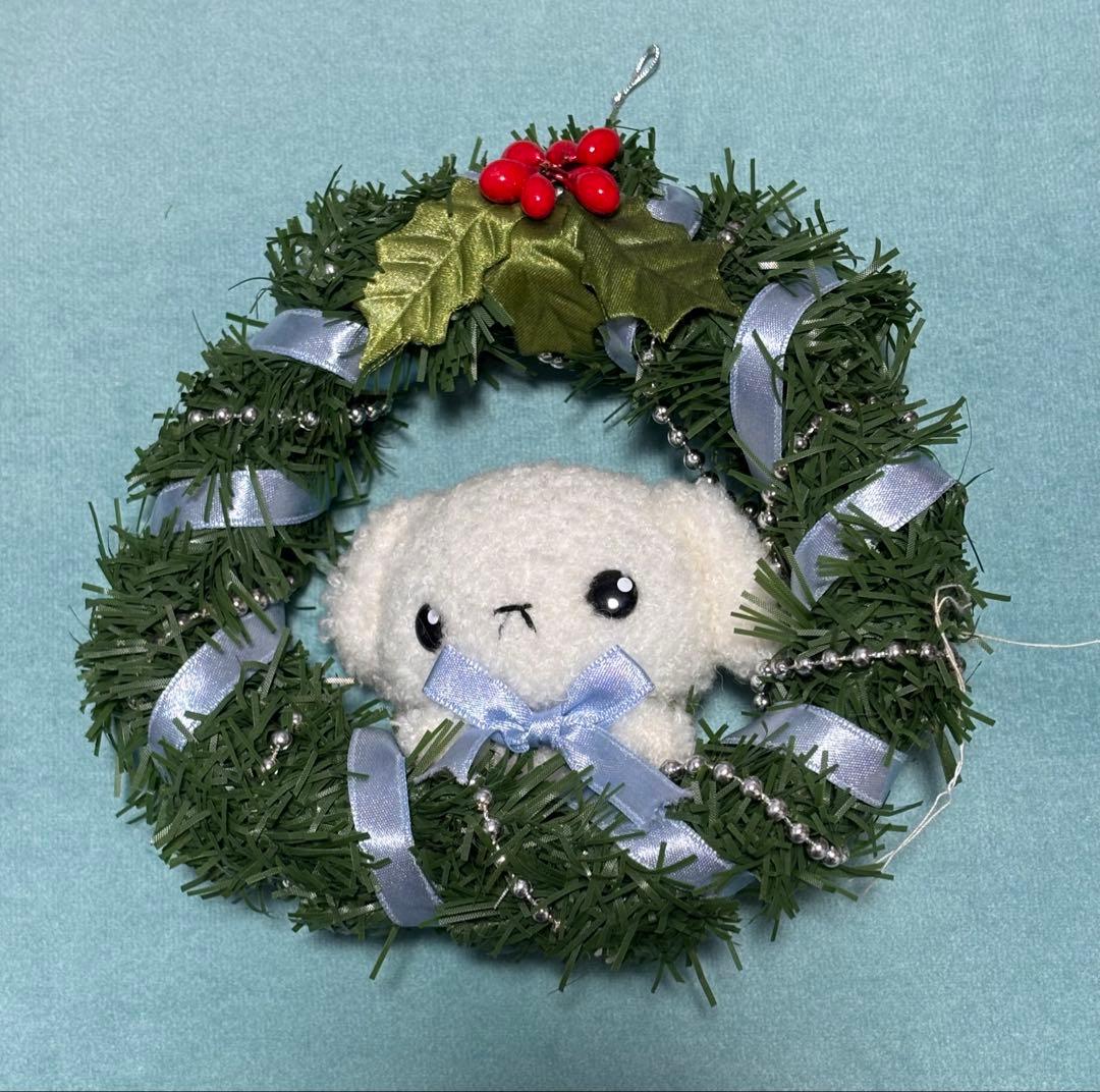 ぶるぶるどっぐ ぬいぐるみリース