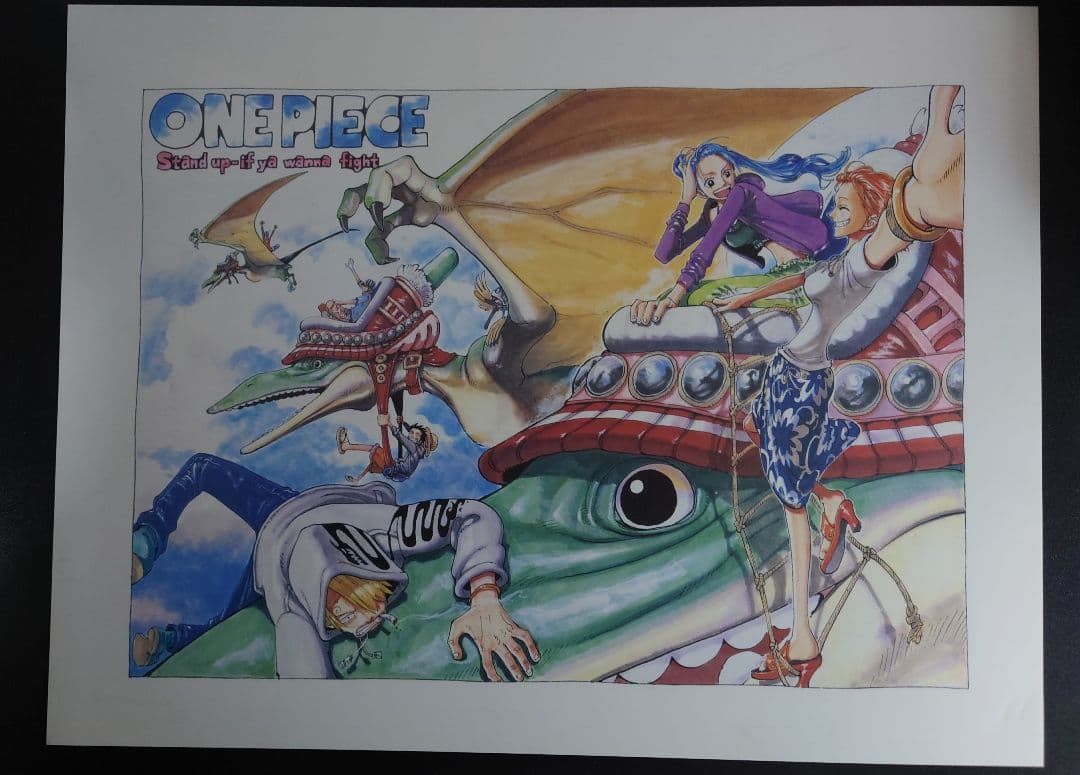 ワンピース 週刊少年ジャンプ 懸賞品 非売品 限定ロゴフォトビュアー＆複製原画