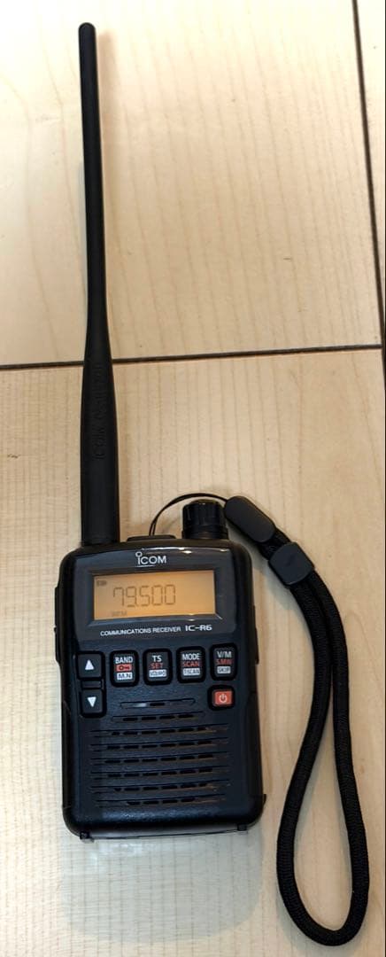 ICOM IC-R6 受信機 オプション付き
