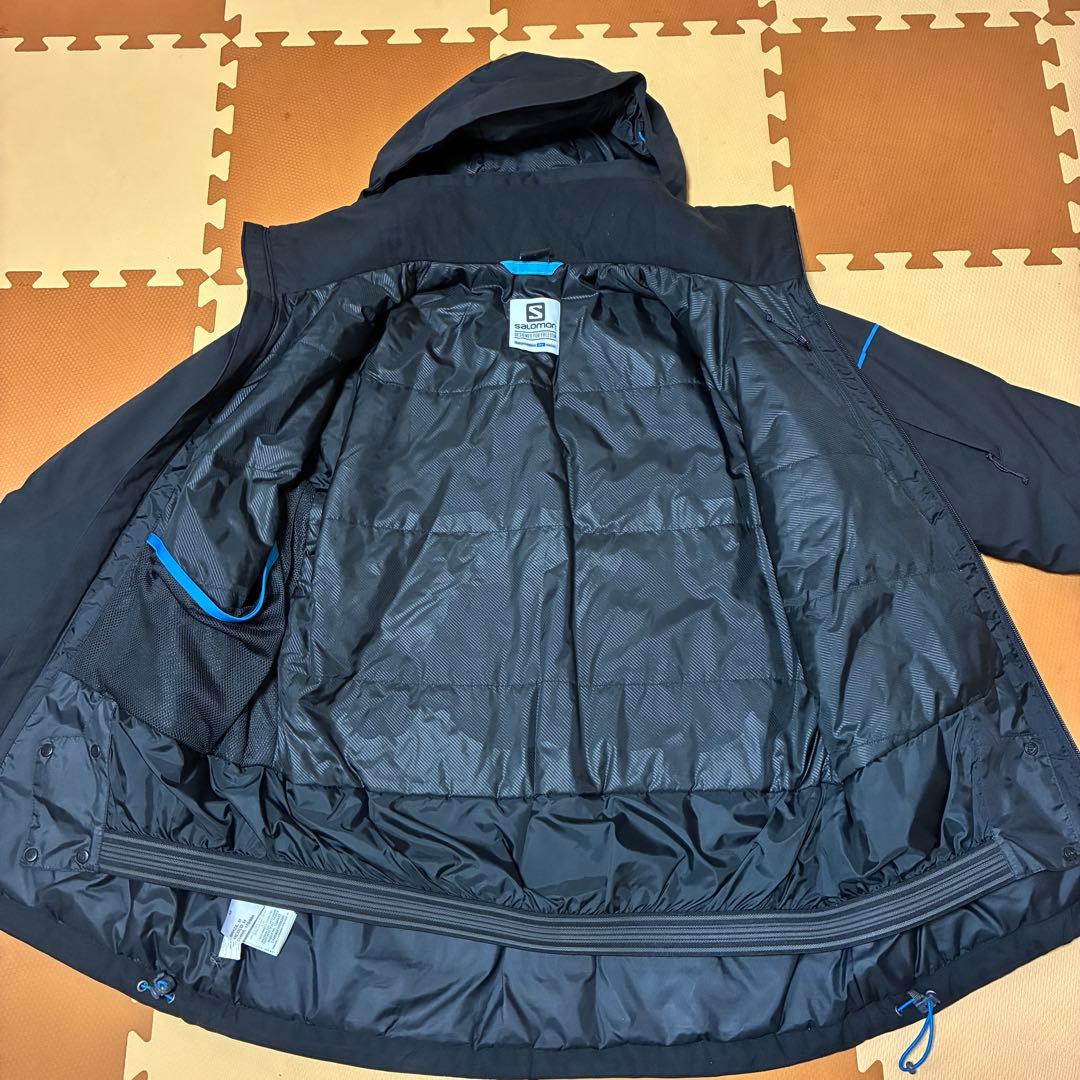 salomon スキーウェア M ブラック/ブルー