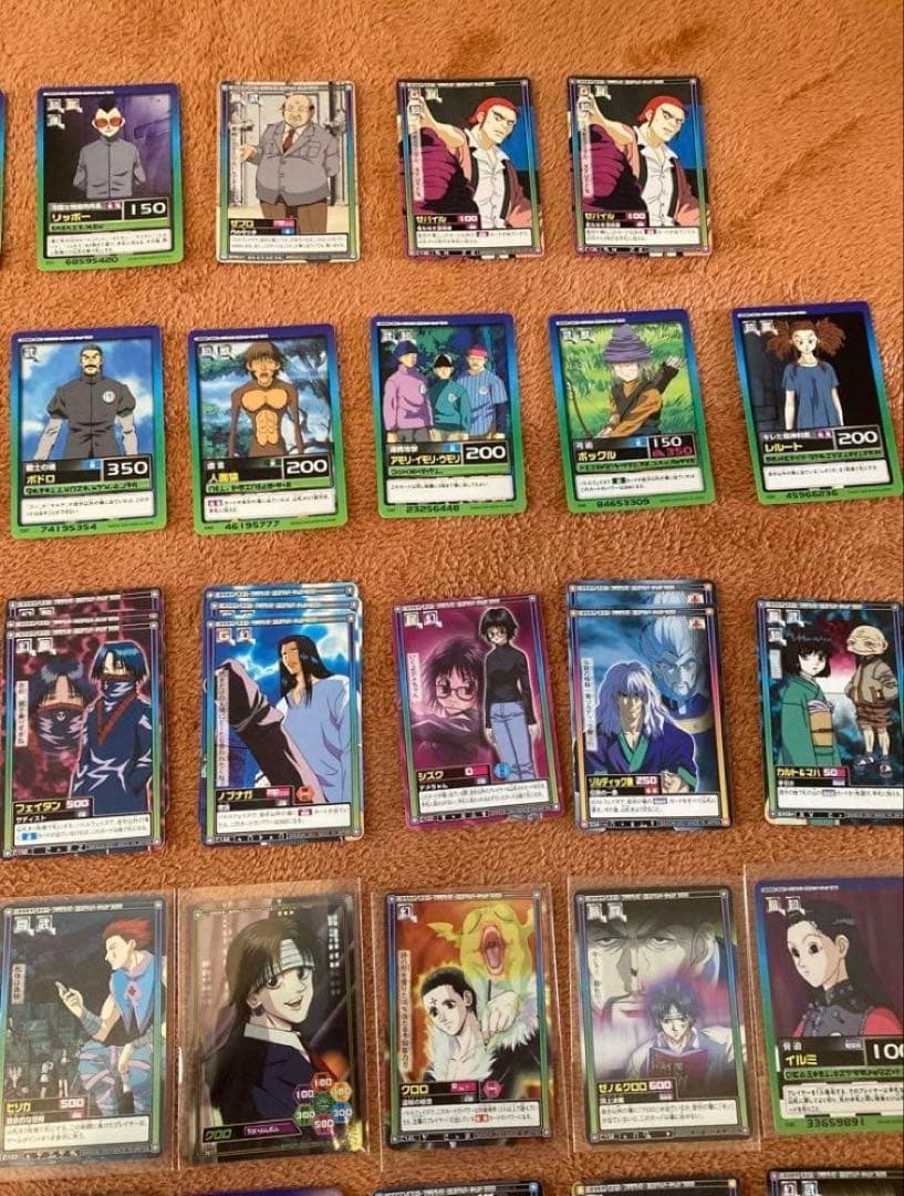旧アニメ　HUNTER×HUNTERグッズまとめ売り　トレカ　フィギュア　CD