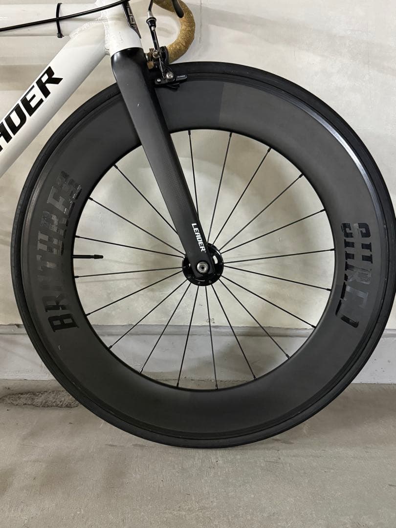 最終値下げ〜10/10 LEADER 721 ピストバイク ホワイト