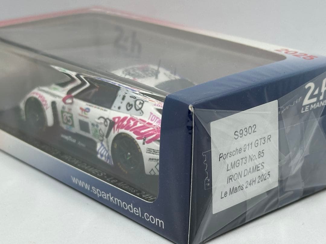 スパーク 1/43 アイアン デイムス ポルシェ 911 GT3R LMGT3