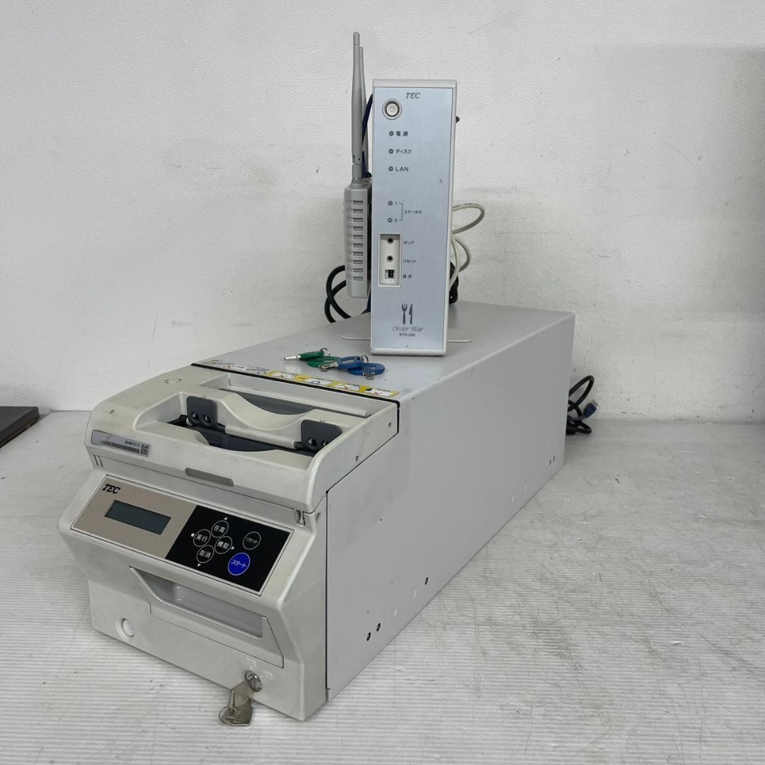 東芝テック 電子レジスター POSレジ QT-100 店舗用品 ② J0754