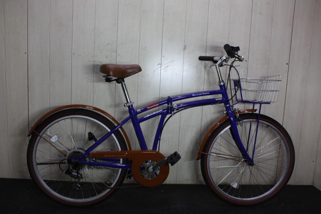 SIMPLE LIFE 24型 6速 400mm 折り畳みCITYクロス