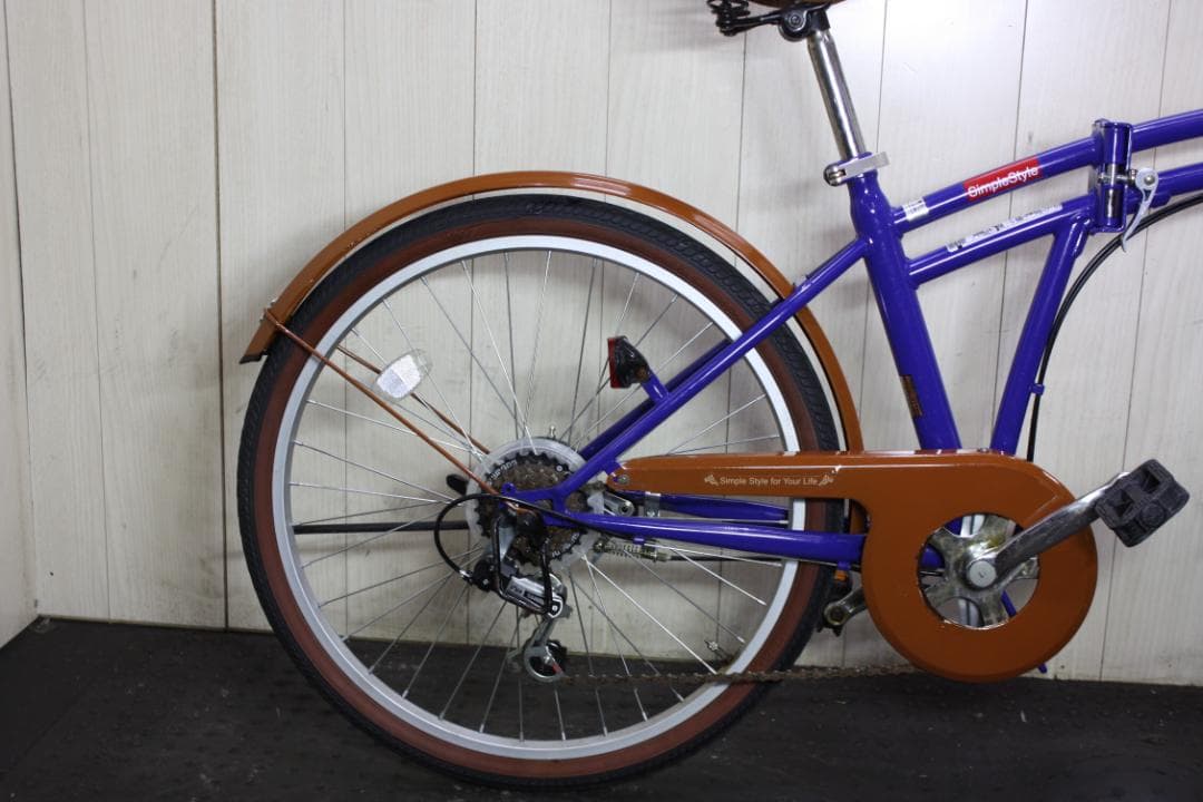 SIMPLE LIFE 24型 6速 400mm 折り畳みCITYクロス