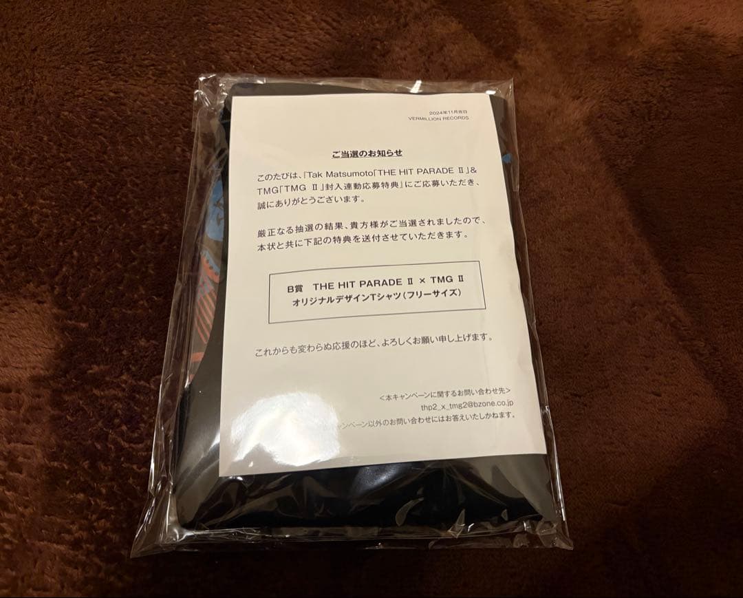The Hit Parade II x TMG II オリジナルデザインTシャツ