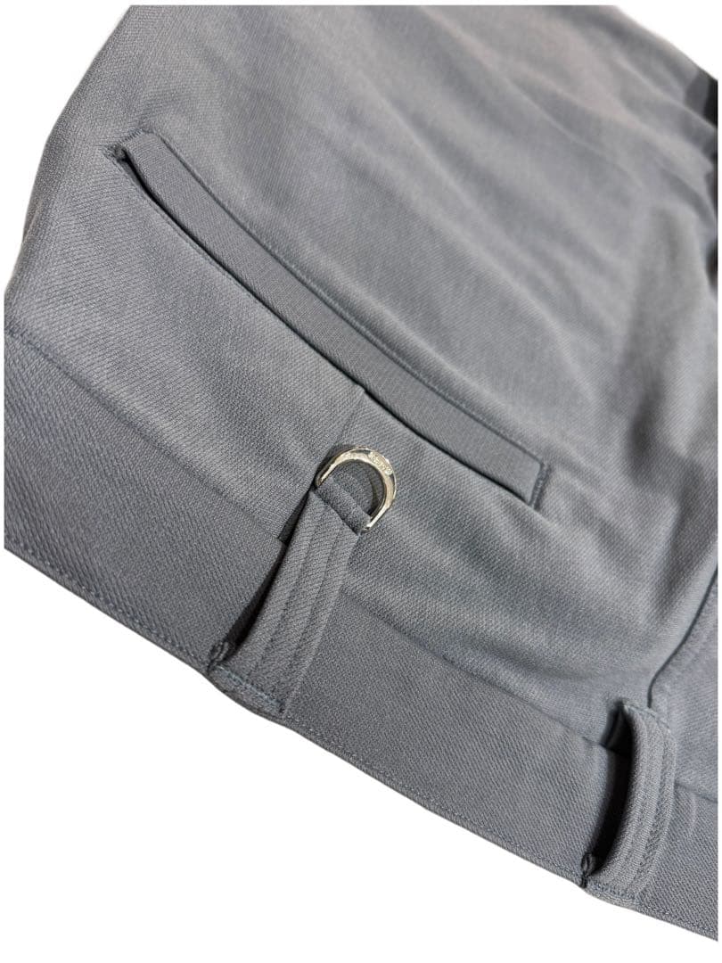 【新品】ムータマリン　ゴルフウェア　メンズ　長ズボン　グレー　L