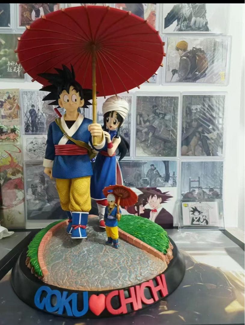 ドラゴンボール 孫悟空 ガレキ ガレージキット スタチューX③⑦⑧