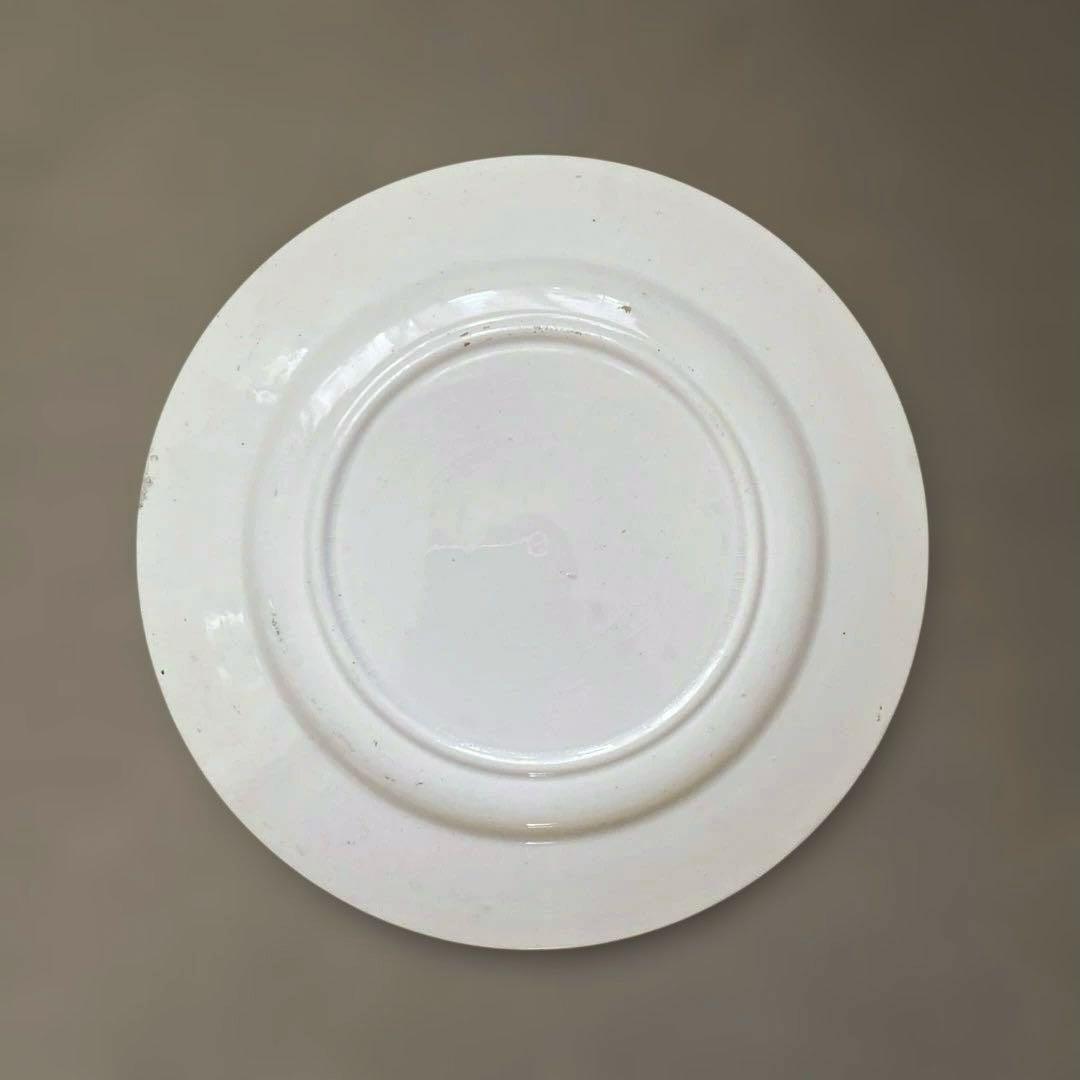 【アンティーク】 聖セシリア プレート グリザイユ フランス