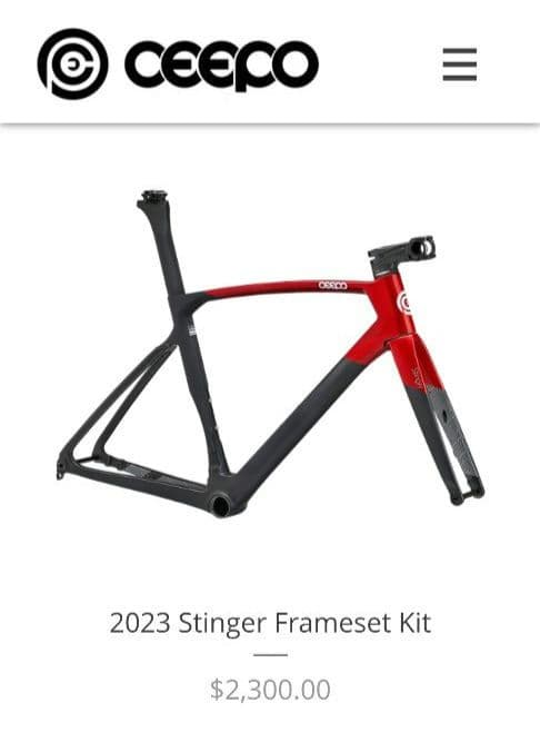 INTERMAX Stinger エアロロードフレーム　XSサイズ