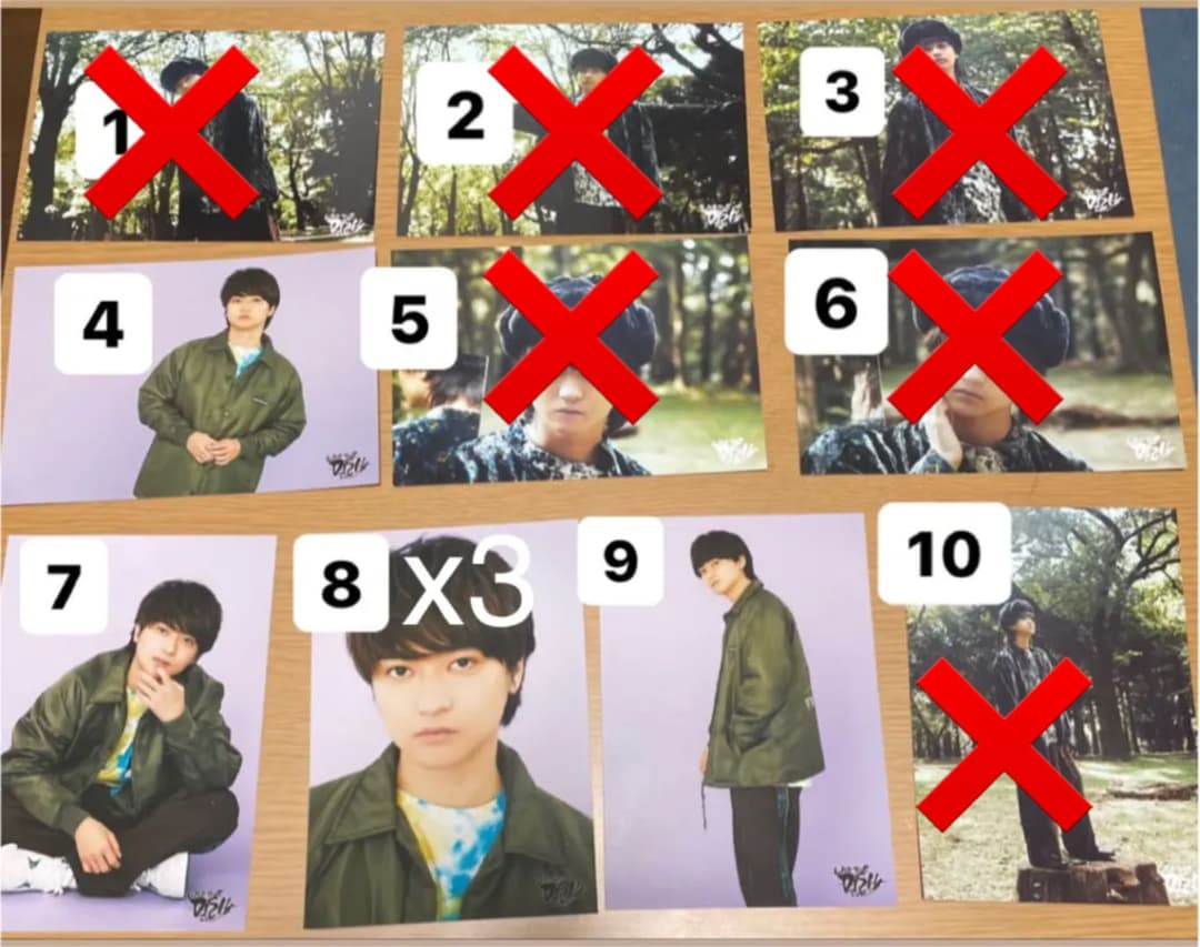 橘柊生 生写真 バラ売り　1枚160円