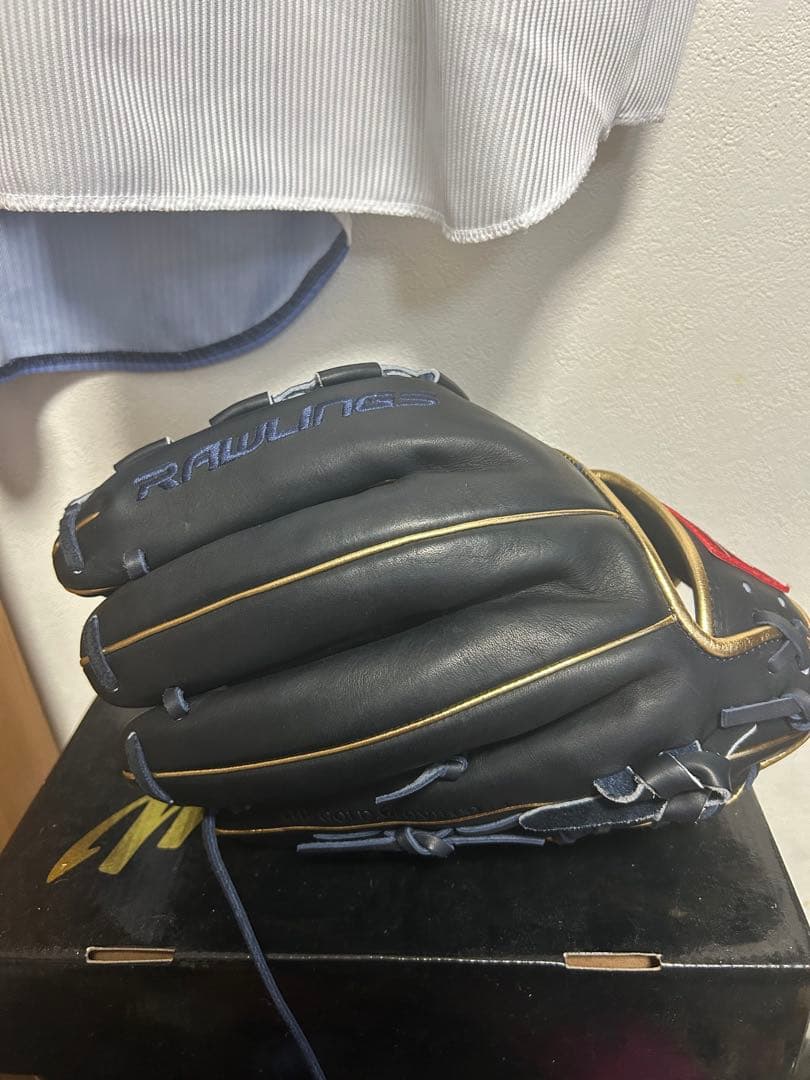 Rawlings 軟式グローブ 黒 金