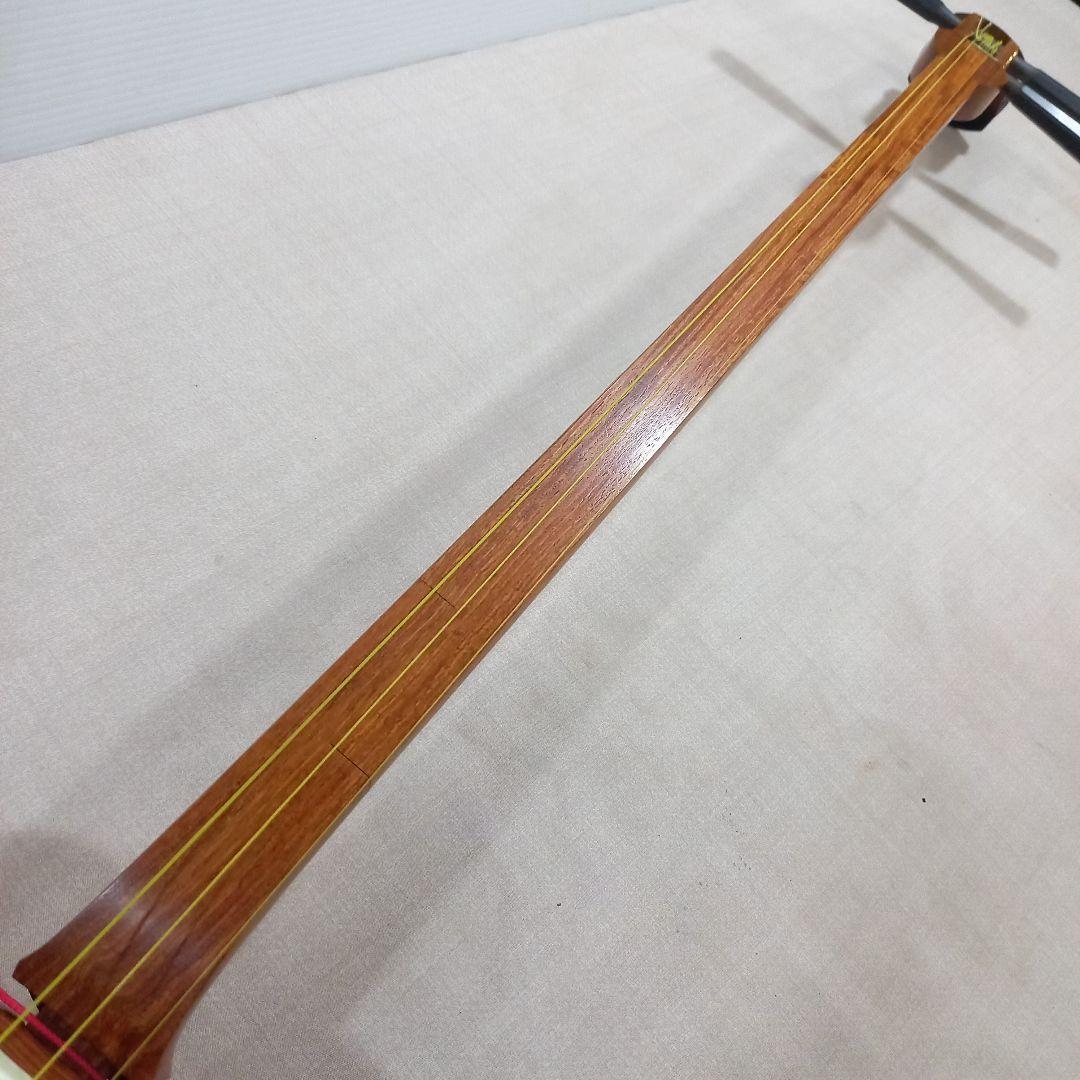 三味線 全長約99cm 和楽器 ハードケース付き 現状渡し
