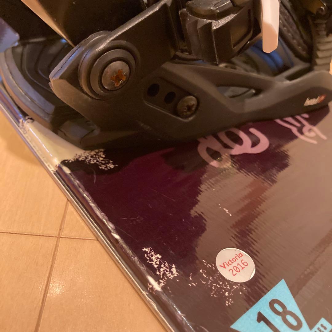 HEAD Jr.スノーボード118cm ビンディングセット