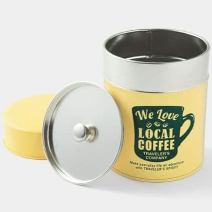 【新品】14周年缶 トラベラーズファクトリー 珈琲豆★巾着袋付き❗